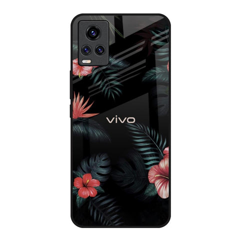 Tropical Art Flower Glossy Case for Vivo Y73