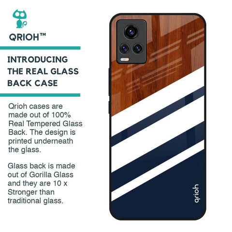 Bold Stripes Glossy Case for Vivo Y73
