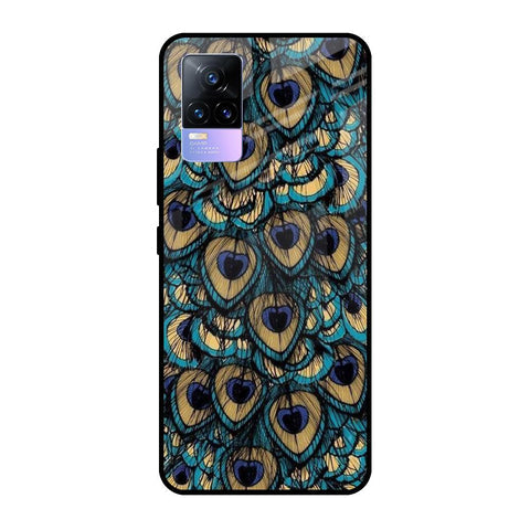 Peacock Feathers Glossy case for Vivo Y73