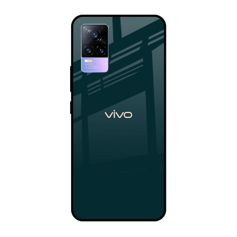 Hunter Green Glossy Case For Vivo Y73