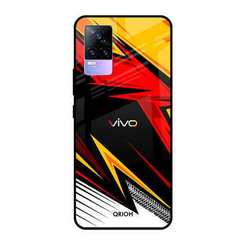 Race Jersey Pattern Glossy Case For Vivo Y73