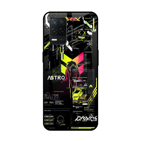 Astro Glitch Glossy Case for Realme 8 5G