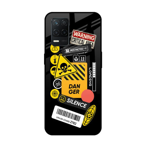 Danger Signs Glossy Case for Realme 8 5G
