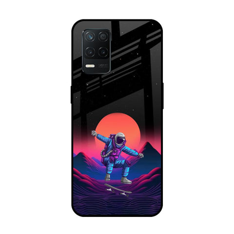 Retro Astronaut Glossy Case for Realme 8 5G