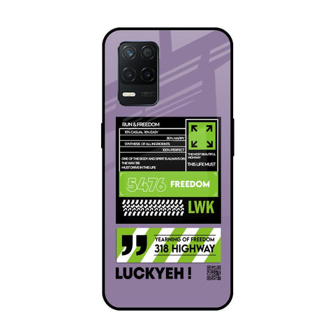 Run & Freedom Glossy Case for Realme 8 5G