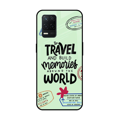 Travel Stamps Glossy Case for Realme 8 5G