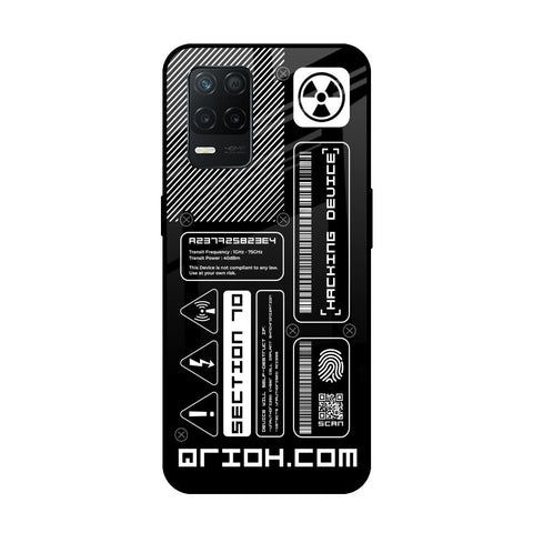 Futuristic Art Glossy Case for Realme 8 5G