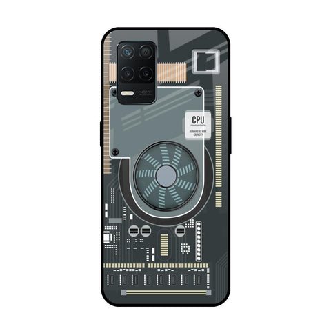 Motherboard Circuit Glossy Case for Realme 8 5G
