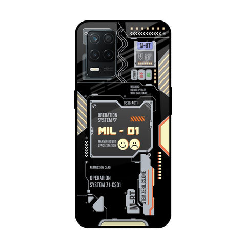 Exposed Parts Glossy Case for Realme 8 5G