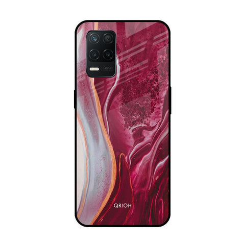 Crimson Ruby Glossy Case for Realme 8 5G