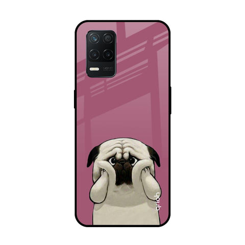 Funny Pug Face Glossy Case For Realme 8 5G