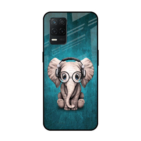 Adorable Baby Elephant Glossy Case For Realme 8 5G