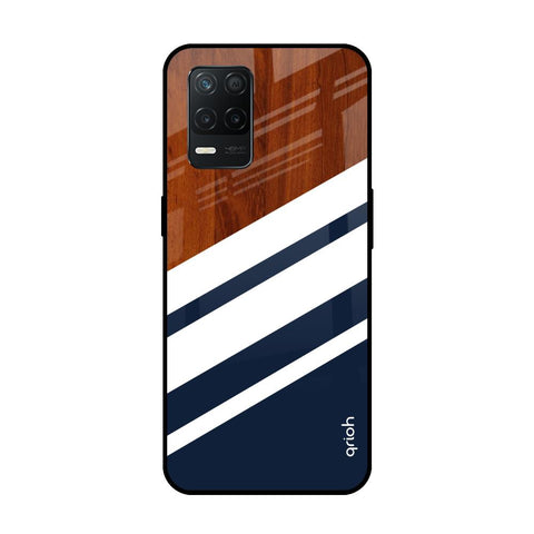 Bold Stripes Glossy case for Realme 8 5G