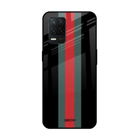 Vertical Stripes Glossy Case for Realme 8 5G