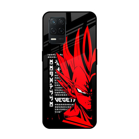 Red Vegeta Glossy Case for Realme 8 5G