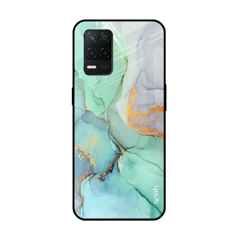 Green Marble Glossy case for Realme 8 5G