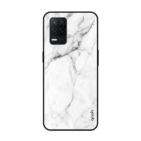 Modern White Marble Glossy case for Realme 8 5G