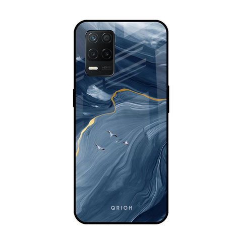 Deep Ocean Marble Glossy Case for Realme 8 5G