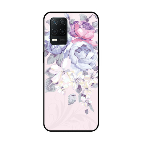 Elegant Floral Glossy case for Realme 8 5G