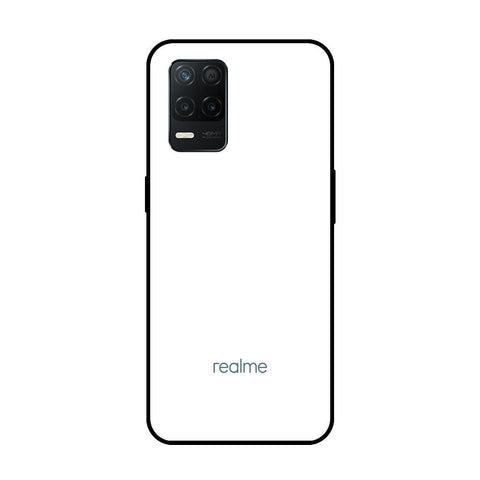 Arctic White Glossy Case for Realme 8 5G