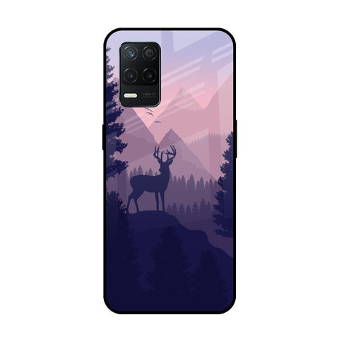 Deer In Night Glossy Case For Realme 8 5G