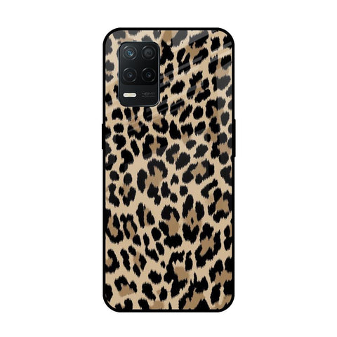Leopard Seamless Glossy Case For Realme 8 5G