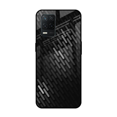 Dark Abstract Pattern Glossy Case For Realme 8 5G