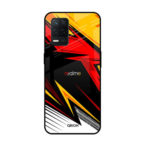 Race Jersey Pattern Glossy Case For Realme 8 5G