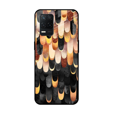 Bronze Abstract Glossy Case for Realme 8 5G