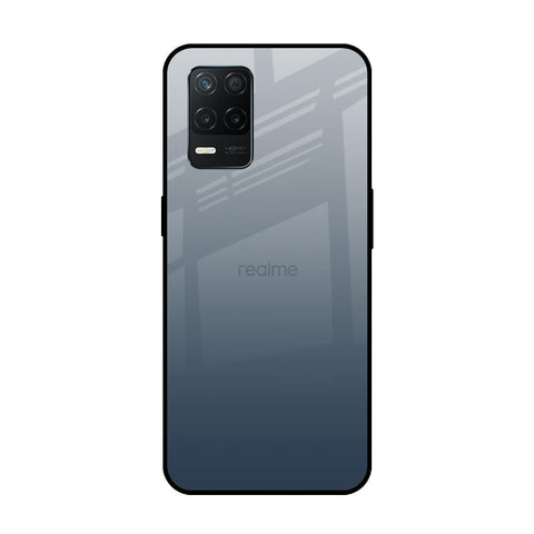 Smokey Grey Color Glossy Case For Realme 8 5G