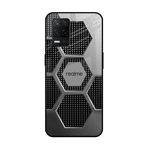 Hexagon Style Glossy Case For Realme 8 5G