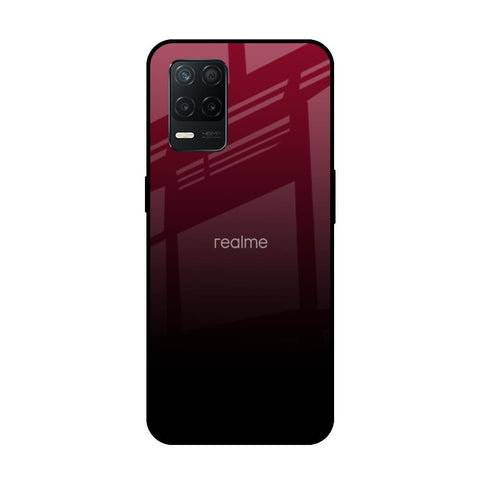 Wine Red Glossy Case For Realme 8 5G