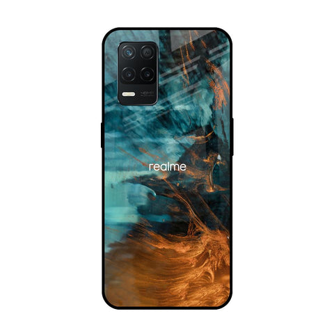 Golden Splash Glossy Case for Realme 8 5G