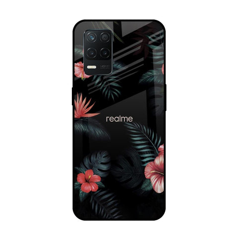Tropical Art Flower Glossy Case for Realme 8 5G