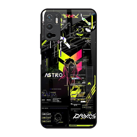 Astro Glitch Glossy Case for Poco M3 Pro