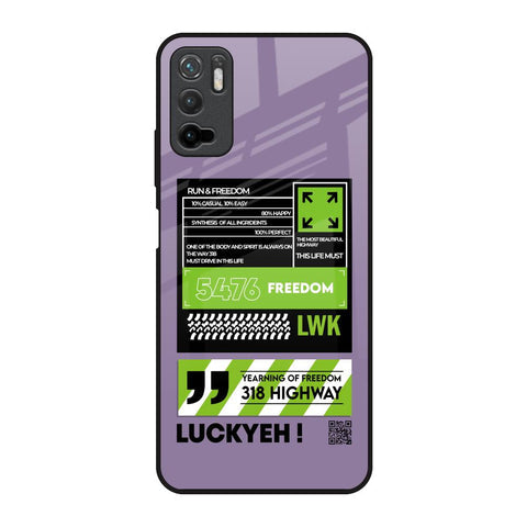 Run & Freedom Glossy Case for Poco M3 Pro