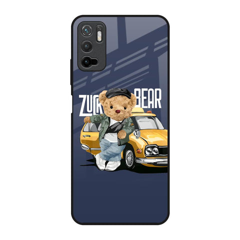Adventurous Bear Glossy Case for Poco M3 Pro