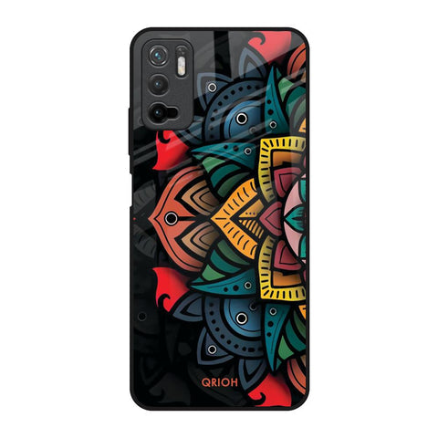 Retro Gorgeous Flower Glossy Case for Poco M3 Pro