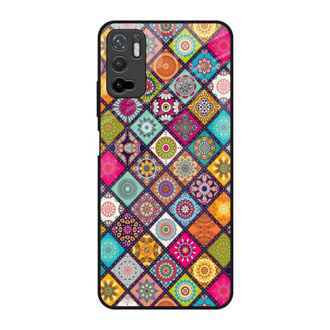 Multicolor Mandala Glossy Case for Poco M3 Pro