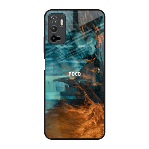 Golden Splash Glossy Case for Poco M3 Pro