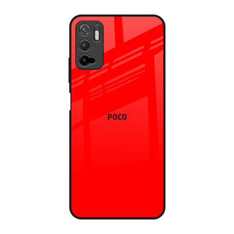 Blood Red Glossy Case for Poco M3 Pro