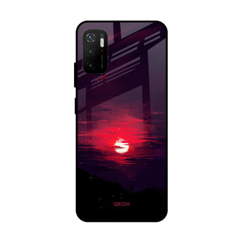 Morning Red Sky Glossy Case For Poco M3 Pro