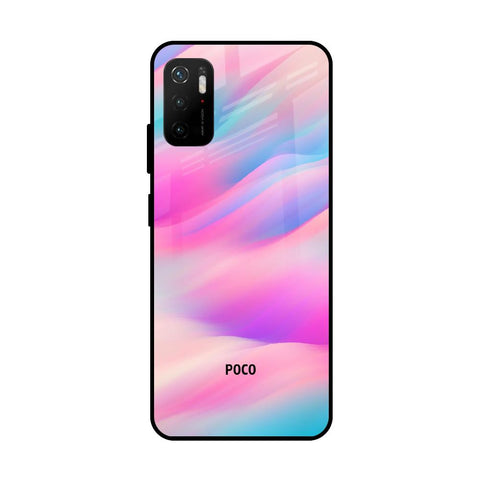 Colorful Waves Glossy case for Poco M3 Pro