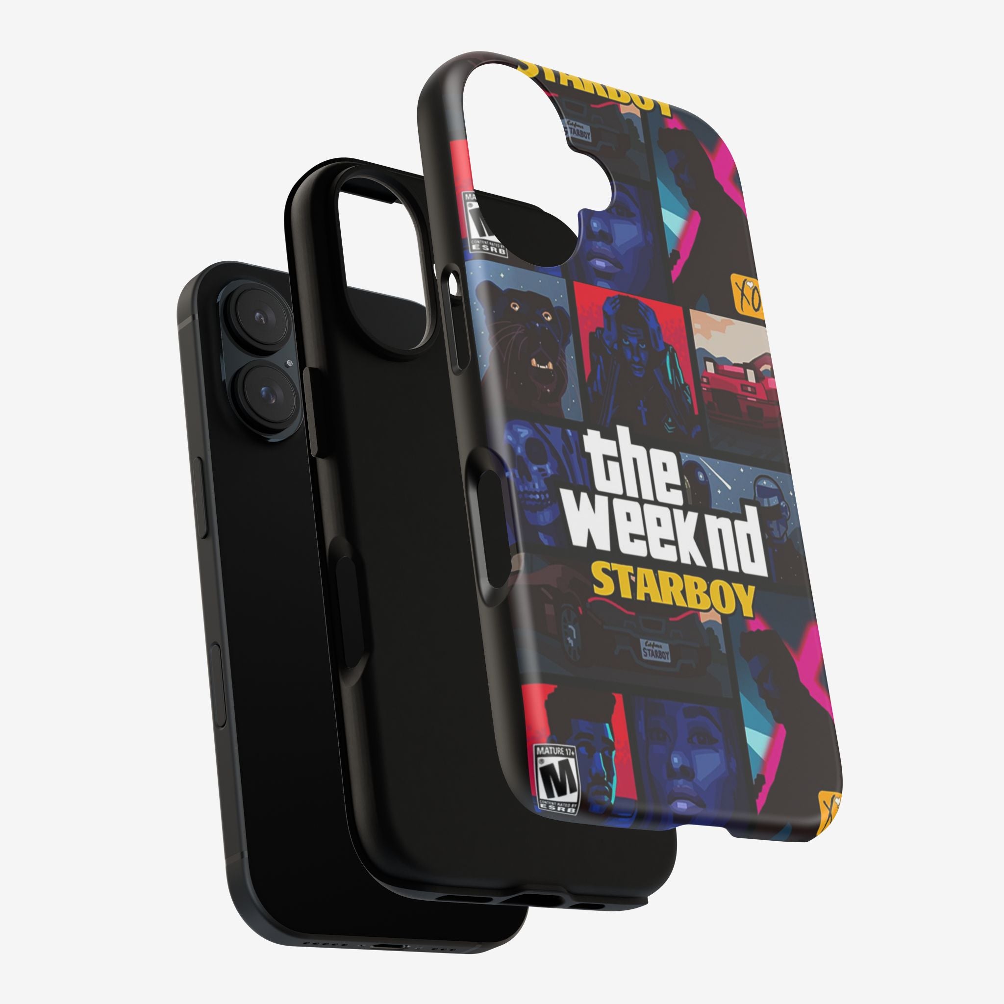 Neon Night Collage Tough Case  Available For All iPhone Models