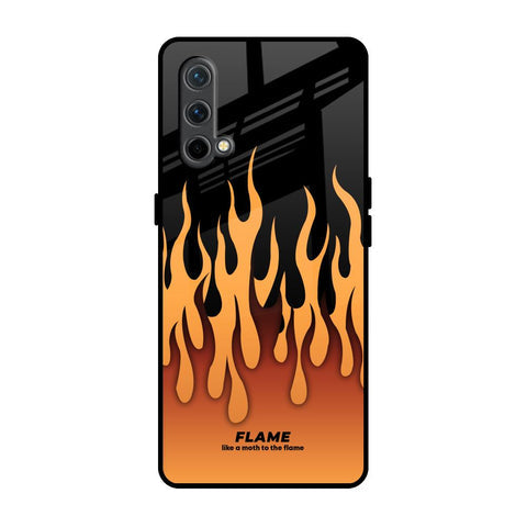 Fire Flame Glossy Case for OnePlus Nord CE