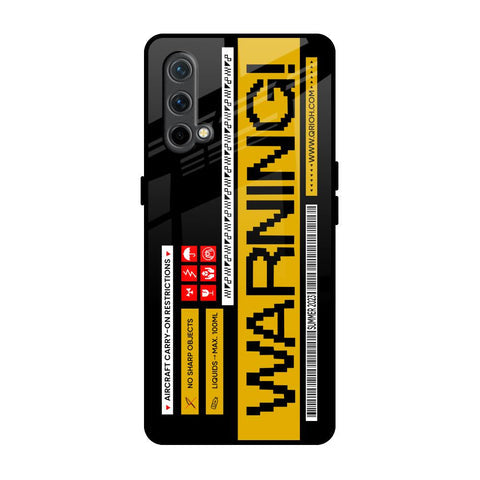 Aircraft Warning Glossy Case for OnePlus Nord CE