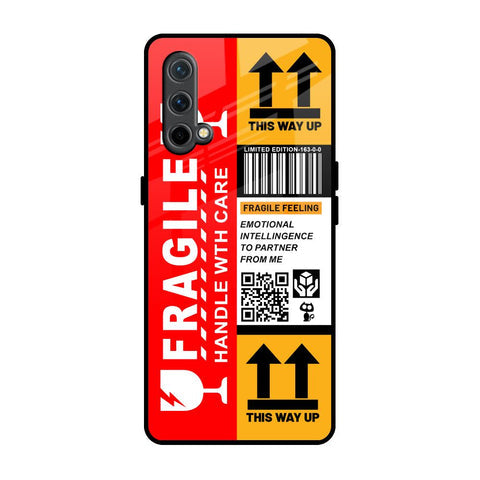 Handle With Care Glossy Case for OnePlus Nord CE