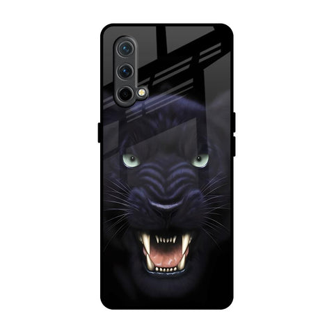 Angry Black Leopard Glossy Case for OnePlus Nord CE