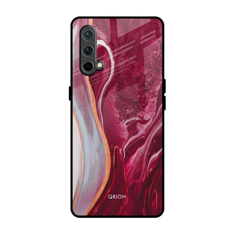 Crimson Ruby Glossy Case for OnePlus Nord CE