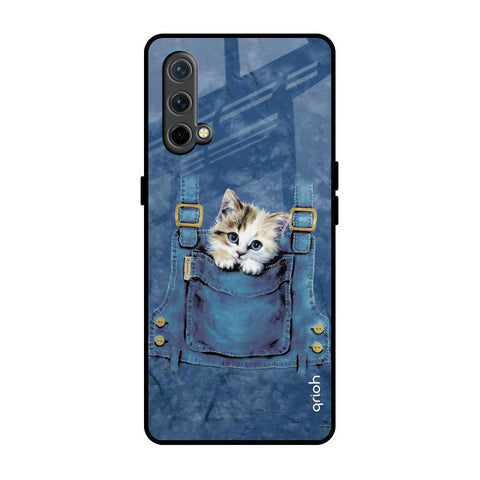 Kitty In Pocket Glossy Case For OnePlus Nord CE